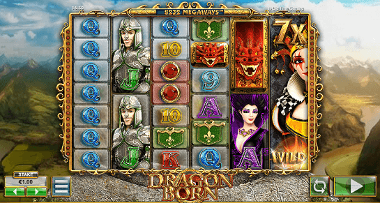 dragon born slot screenshot