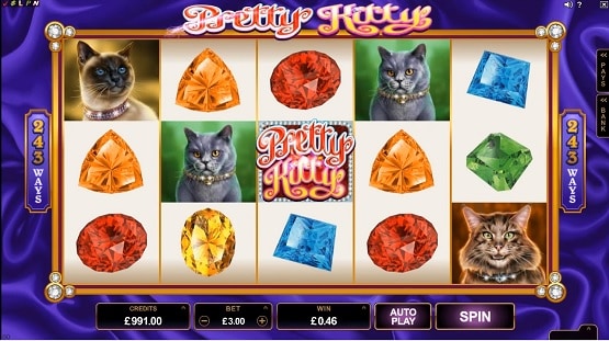 pretty kitty slot screenshot big