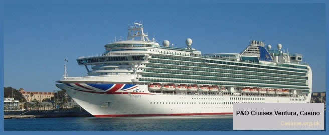 P&O Cruises Ventura, Casino Outdoor View