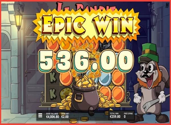 Le Bandit Big Win