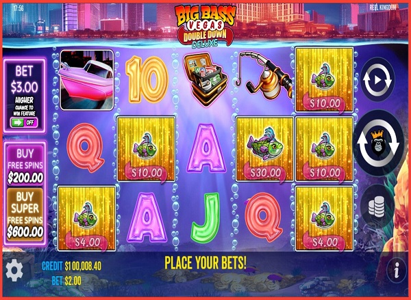 Big Bass Vegas Double Down Deluxe Mobile Play