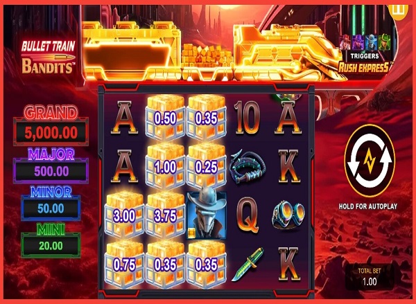 Bullet Train Bandits - Rush Express Video Slot screenshot