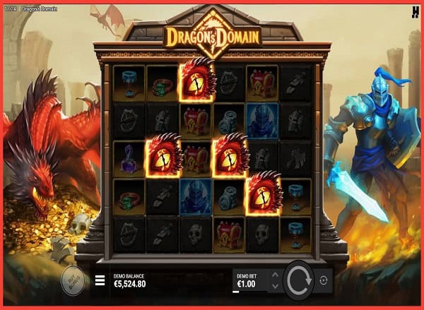 Dragon's Domain Super Free Spins