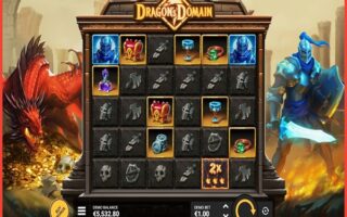 Dragon's Domain Video Slot screenshot