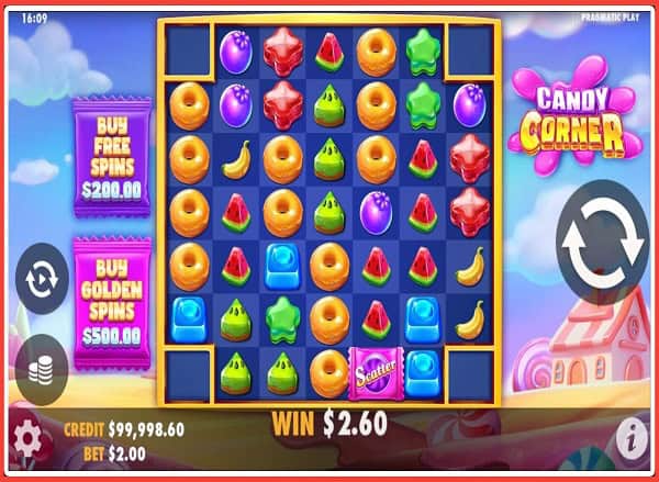 Candy Corner playing on Mobile screenshot