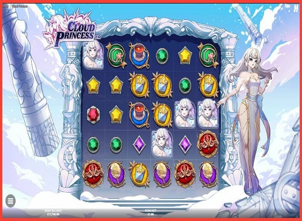 Playing the Cloud Princess slot Free Spins screenshot5