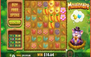 Moleionaire game screenshot 1