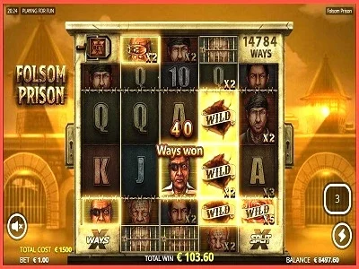 Folsom Prison slot screenshot